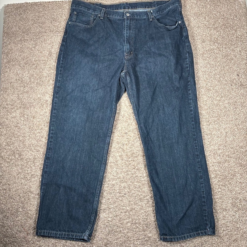 Levi's 559 Relaxed Straight Leg Jeans Mens Size W42 L30 Blue‎ Denim Pants
